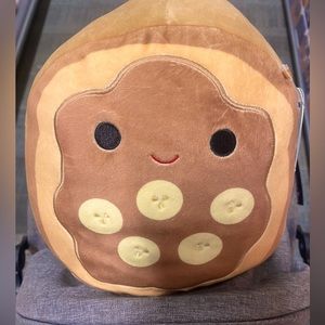NWT SQUISHMALLOW 8” DANILO NUTELLA BANANA TOAST 🍌 🍫 🍞